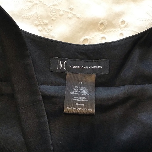 International Concepts Silk Dress.  -1 - Picture 4 of 6